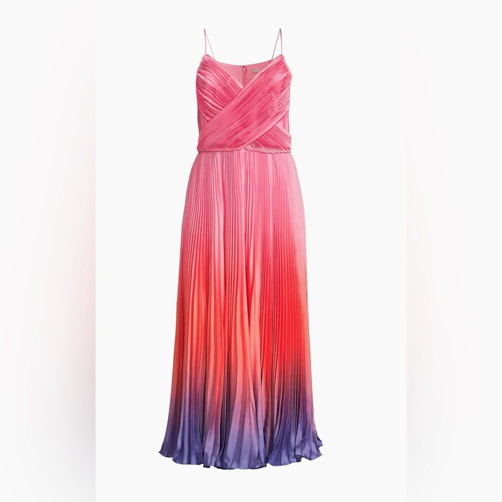 Hutch Fiji Pleated Midi Dress Size 2
